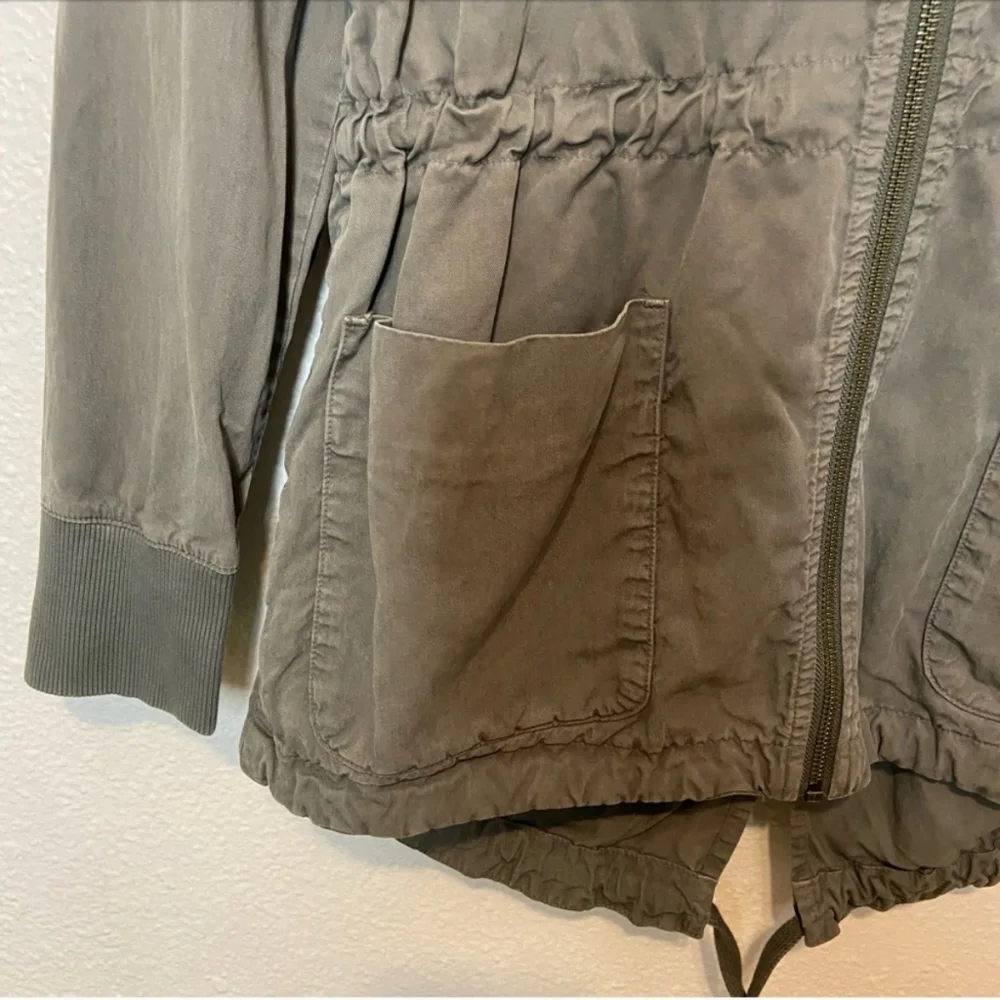 Standard James Perse Full Zip Utility Military Jacket - Picture 10 of 14